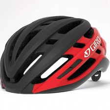 Giro Agilis Road Helmet Matt Black / Bright Red - S - 51-55 CM