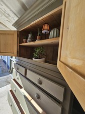 ☆ Newly Painted Lovely Rustic Vintage  Wooden Cabinet -  Nationwide Delivery ☆ 