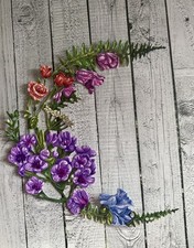 Tattered Lace Floral Crescent