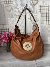 Mulberry Daria Hobo Tan Oak Shoulder Bag Handbag