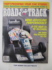 Road and Track Magazine