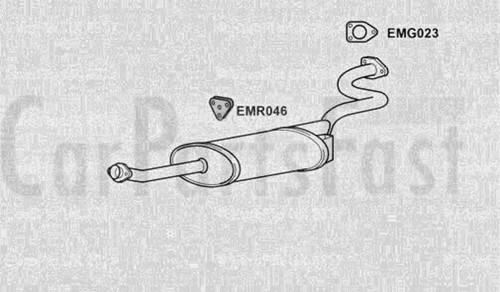 Excl3002 exhaust box - excl3002,
