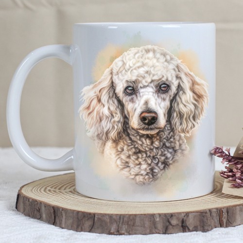 Pet dog mug watercolour - mug,,