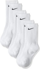 NIKE 3-5 Pairs Mens Womens Socks Ankle & Crew cotton trainer sport Size 6-10