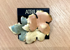 Vintage Atrium Leaf Brooch