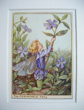 Vintage Flower Fairies Print &