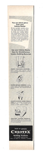 Celotex building product - building, print