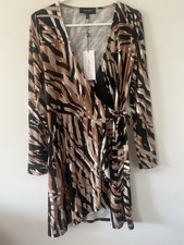 Karen Millen Dress Zebra Long