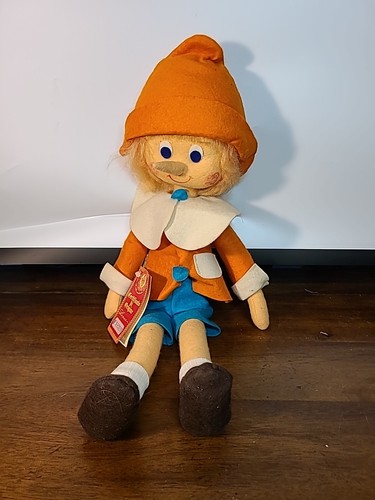 Vtg 1981 lenci pinocchio doll - pinocchio,