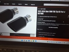 Borla Ram 1500 pick up TRX