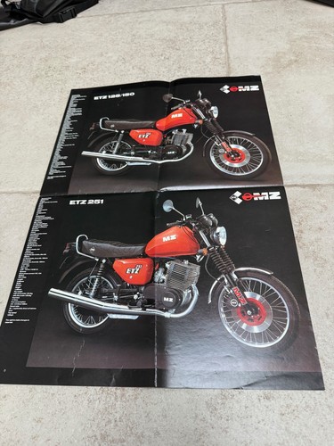 Fold out sales brochure - mz,