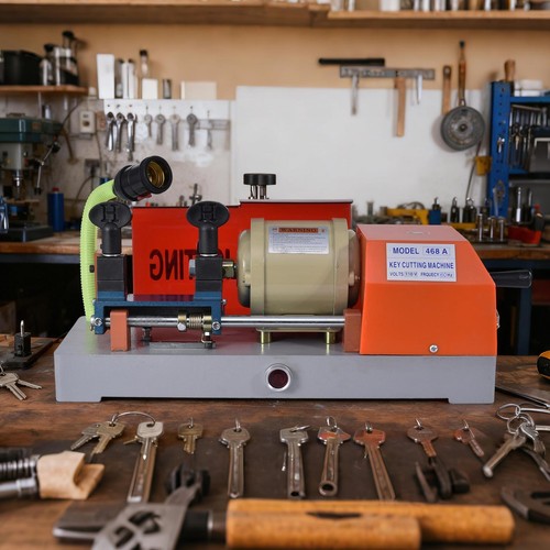 Key cutting duplicating - cutting,