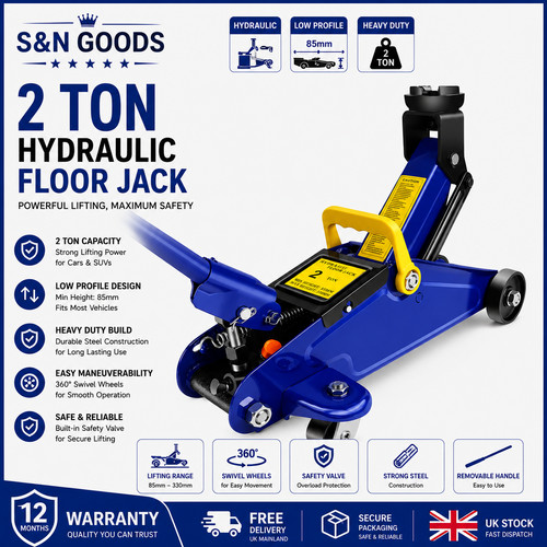 Trolley jack ton tonne low - 2,