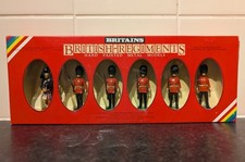Britains Metal Series #7238 Scots Guard Piper & 5 Marching