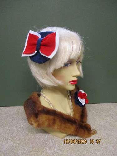 1940s style red white blue - style, &