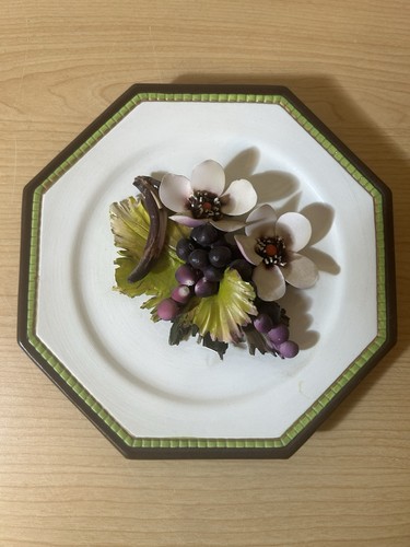 Capodimonte wall plate or - plate, (or