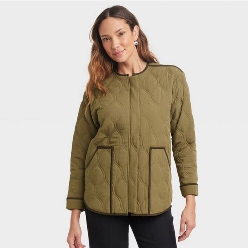 Women long sleeve quilted - long,