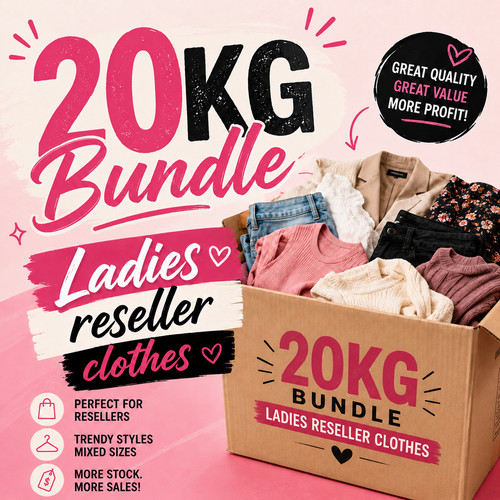 20kg ladies clothing grade - ladies,