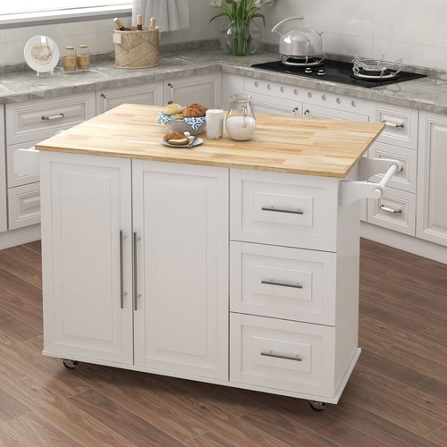 Kitchen island with spice - kitchen,