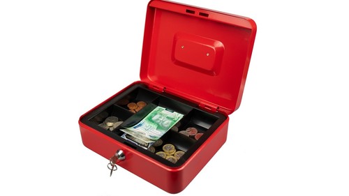 Hyfive petty cash money - hyfive, box