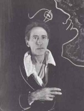 Jean Cocteau, Paris, 1944 - Miniature Poster/Book Clipping