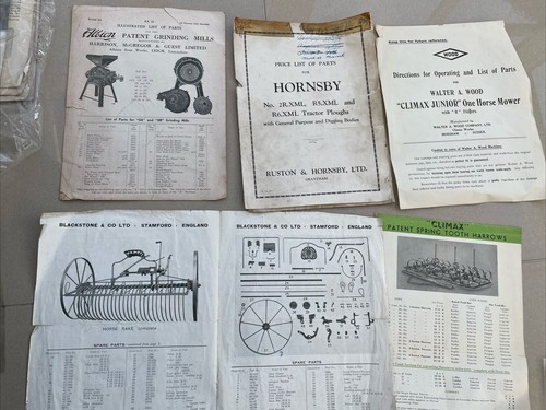 Hornsby tractor plough - hornsby,