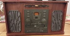 Akura Retro Music Centre, FM/AM Radio, CD, Tape, Record player. Model APTK1103