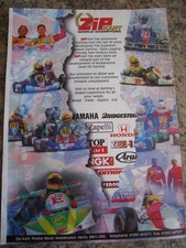 ZIP KART WORLD CHAMPIONS PIONEERED KARTING FOR 30 YEARS ADVERT A4 FILE 52