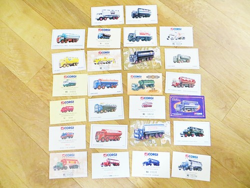 28x corgi tanker lorry - corgi,