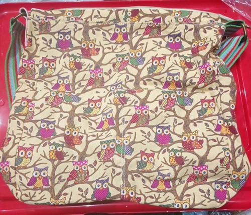Womens canvas owl - canvas,