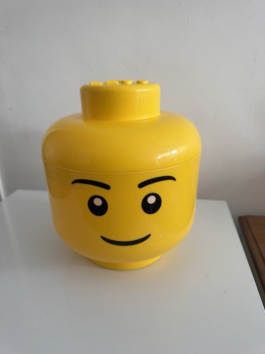 Large yellow lego minifigure - yellow,