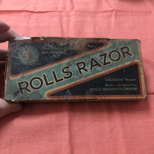 Vintage rolls razor - razor, 'viscount'