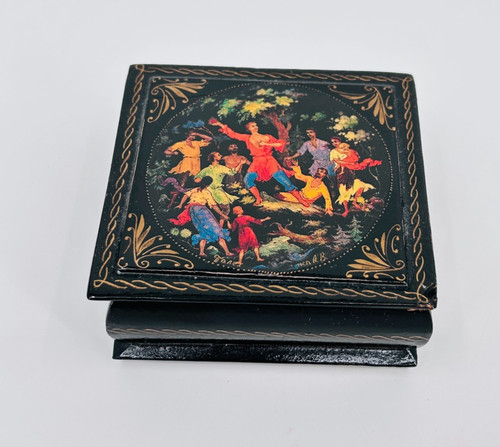 Vintage russian lacquer - russian,