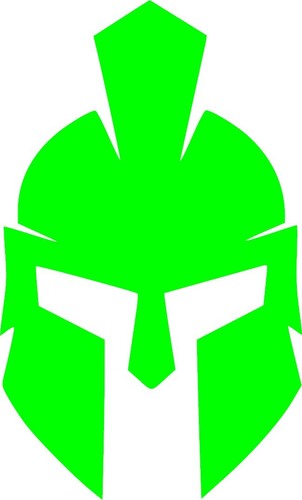 Spartan gladiator helmet - helmet, vinyl