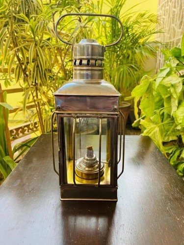 Antique hanging oil lamp - antique,
