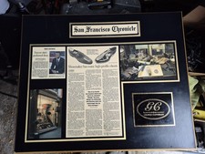 George Cleverley That's Great News Plaque David Beckham Article