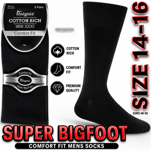 Mens socks super size bigfoot - mens,