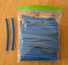 70 x Vintage Lego Train Track - Curved - 5" - Blue / Greenish - No reserve