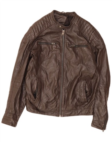 Jack jones mens leather - &,