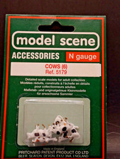 Model Scene N Gauge 5179 Six Cows (K210)