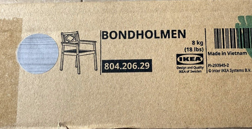 Ikea bondholmen outdoor chair - ikea,