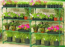 4 Tier Garden Greenhouse Steel