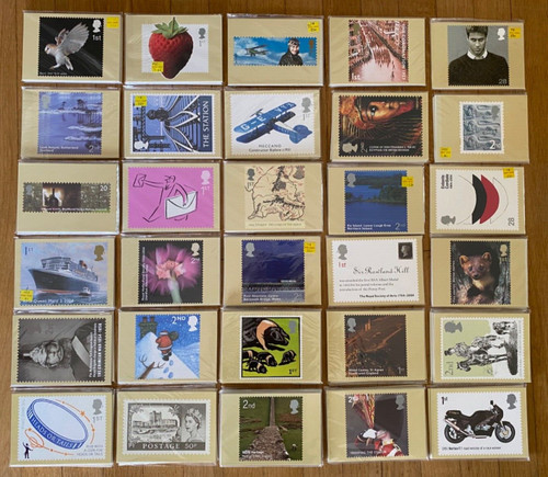 Royal mail postcard sets - mail, phq