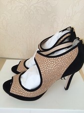 LK BENNETT GEORGIA BLACK SUEDE