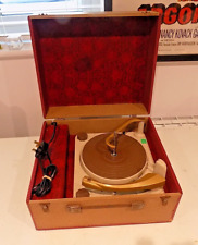 Vintage FIDELITY Model HF1 BSR Record Player Made in England 1957 FAULTY/SPARES