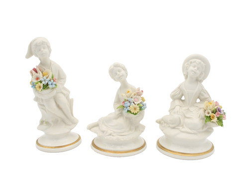 Three capodimonte porcelain - capodimonte,