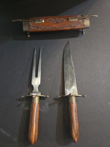 Vintage indian brass rosewood - brass,