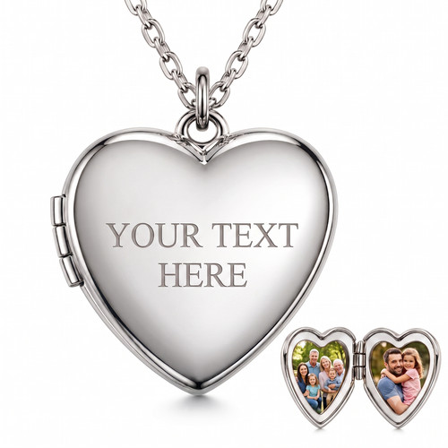 Personalised heart photo - personalised,