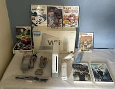 Boxed Massive Bundle Nintendo Wii Console + 10 Games PAL VGC
