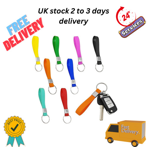 8pcs key ring loops - loops, fob